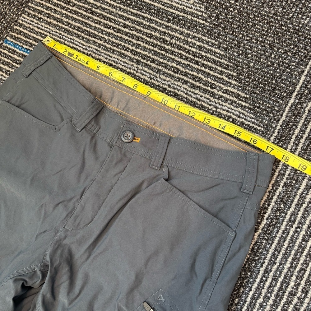 Eddie Bauer 35 First Ascent Fleece Lined Cargo Pants Gray - Picture 5 of 7